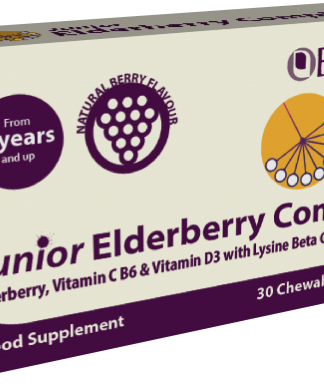 Junior Elderberry Complex Rágótabletta